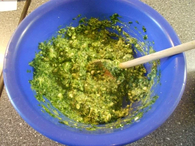 Kleine Hefetaschen mit Spinat und Feta à la Mini-Börek - Rezept - Bild Nr. 15