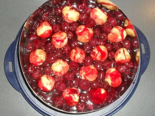 Rezept: Windbeutelkuchen Bild Nr. 3 Windbeutelkuchen - Rezept - Bild Nr. 3