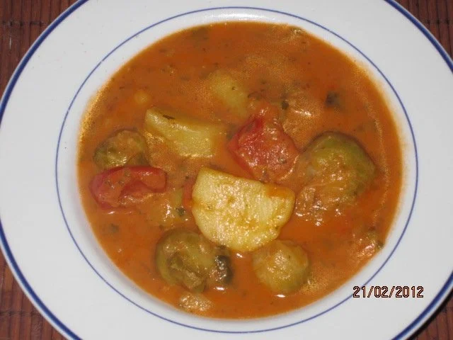 vegetarisch:Tomaten-Rosenkohl-Topf - Rezept - Bild Nr. 2