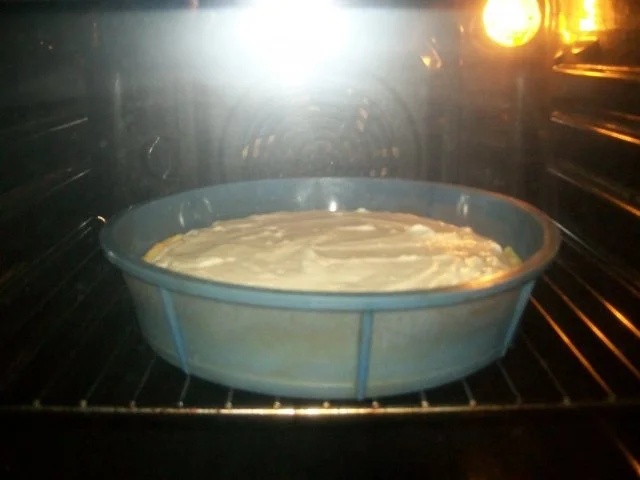 Irenes schneller Käsekuchen mit getrockneten Aprikosenstückchen - Rezept - Bild Nr. 3