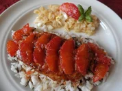 Rezept: Blutorangenschnitzel ... Blutorangenschnitzel ... - Rezept