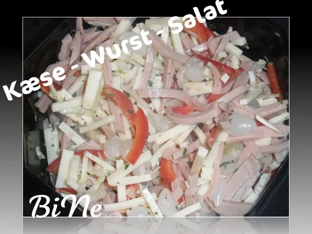 BiNe` S KÆSE - WURST - SALAT - Rezept - Bild Nr. 7