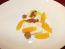 Grießflammeri mit Gewürzorangen und Walnüssen - Rezept