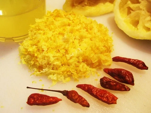 Zitronen-Spaghetti mit Chilischoten ... - Rezept - Bild Nr. 5