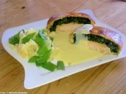 Lachsfilet in Blätterteig - Rezept