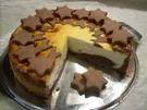 Käsetorte mit Rotweinbirnen - Rezept