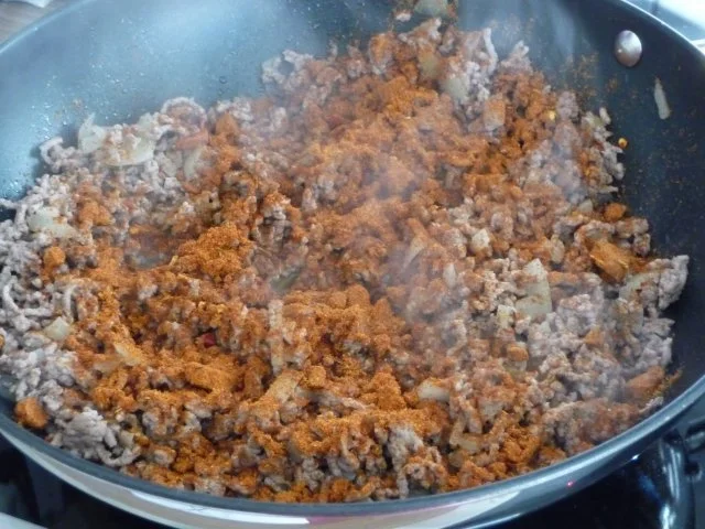 Hackfleisch : Chili con carne mit Gemüse - Rezept - Bild Nr. 7
