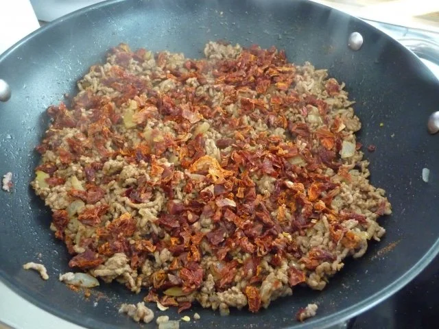 Hackfleisch : Chili con carne mit Gemüse - Rezept - Bild Nr. 8