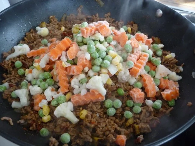 Hackfleisch : Chili con carne mit Gemüse - Rezept - Bild Nr. 10