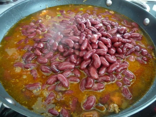 Hackfleisch : Chili con carne mit Gemüse - Rezept - Bild Nr. 13