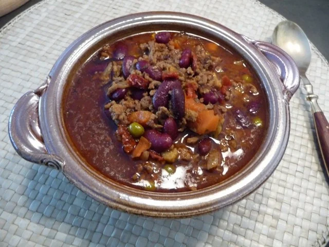 Hackfleisch : Chili con carne mit Gemüse - Rezept - Bild Nr. 2