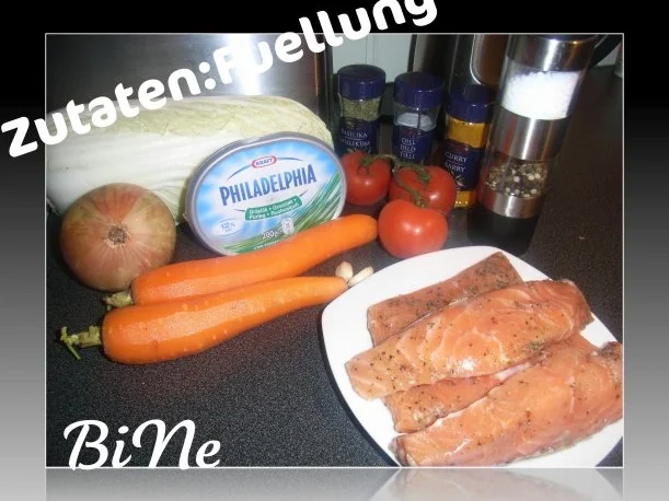 Rezept: BiNe` S LACHSSTRUDEL Bild Nr. 6 BiNe` S LACHSSTRUDEL - Rezept - Bild Nr. 6