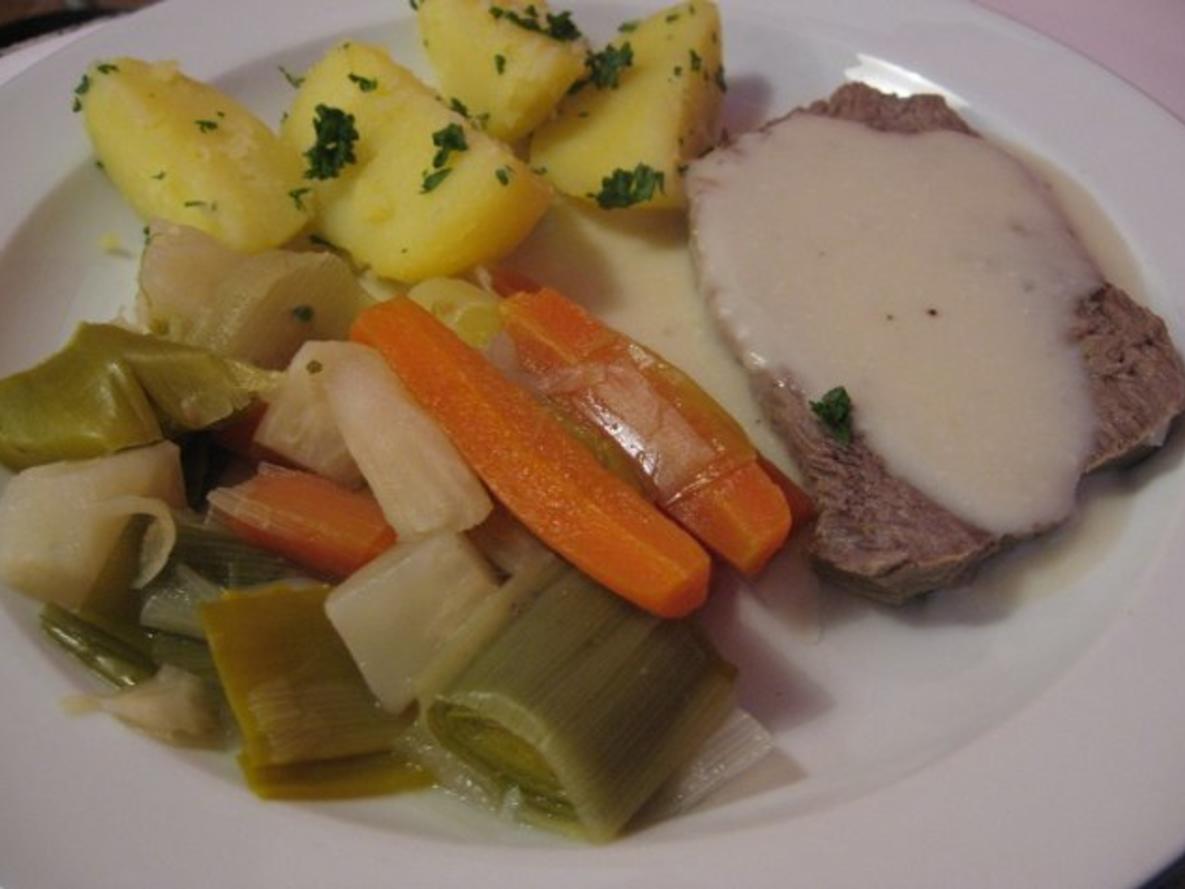 Tafelspitz mit Meerrettichsoße - Rezept - kochbar.de