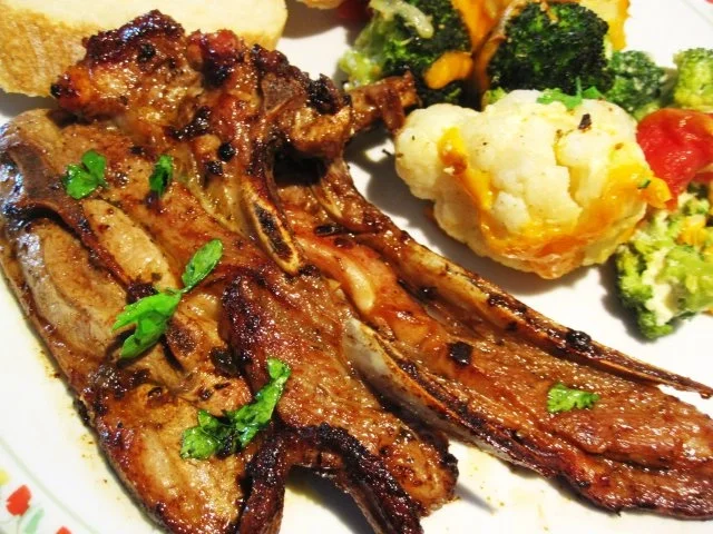 Lammkoteletts mit Knoblauch - Rezept - Bild Nr. 6