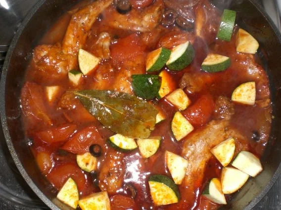 Rezept: Kaninchen "Spanisch" Kaninchen "Spanisch" - Rezept