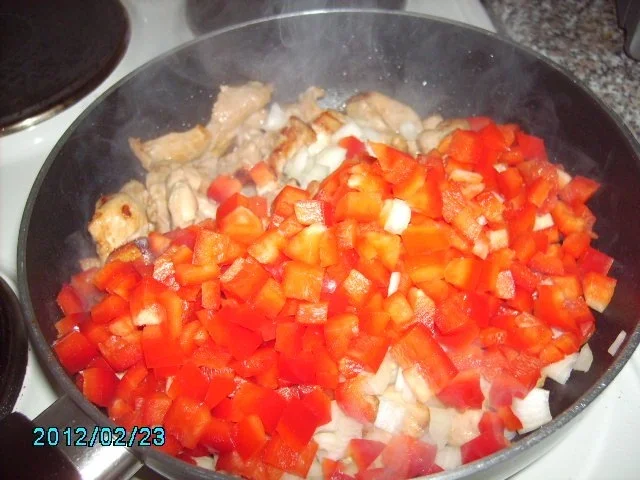 Schneckeles P-P-P-Auflauf  (= Pute-Pasta-Paprika)  ........ - Rezept - Bild Nr. 4