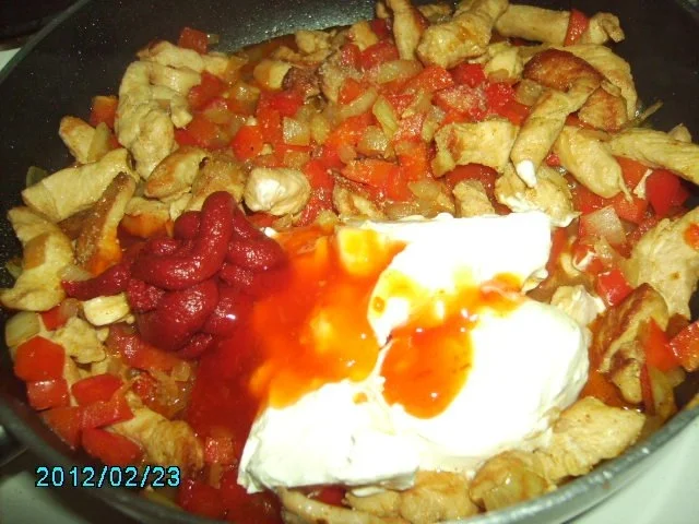 Schneckeles P-P-P-Auflauf  (= Pute-Pasta-Paprika)  ........ - Rezept - Bild Nr. 5