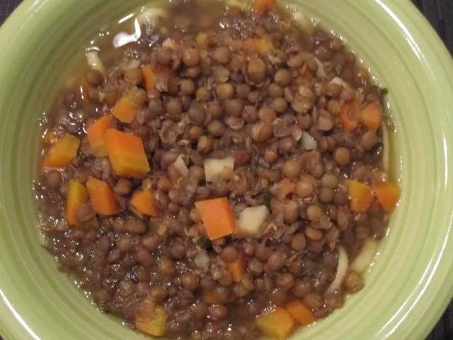 Rezept: Vegane Linsensuppe Bild Nr. 6 Vegane Linsensuppe - Rezept - Bild Nr. 6