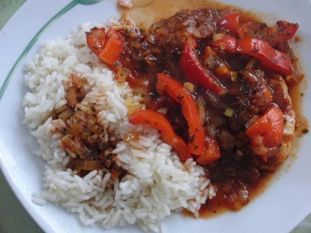 Schwein : Minutenschnitzel auf zwei Möglichkeiten serviert, die 7-Bilder sprechen den Rest - Rezept