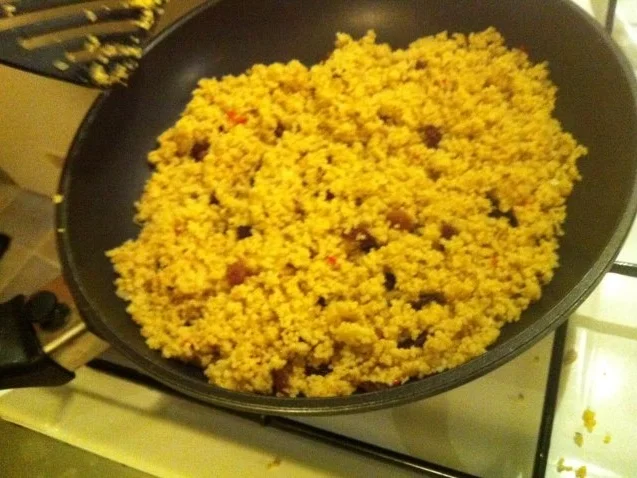 Mandel-Wirsing-Päckchen mit Brat-Hirse Oriental Style - Rezept - Bild Nr. 3