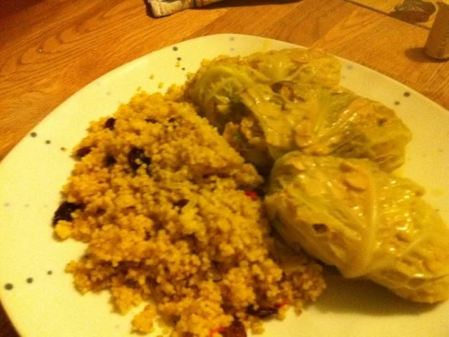 Mandel-Wirsing-Päckchen mit Brat-Hirse Oriental Style - Rezept