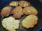 Fleischlos : Falafel mit Kartoffel-Möhren-Brei - Rezept