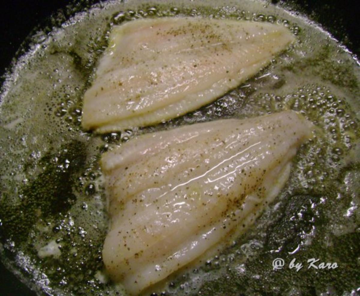 Fisch: Zitroniges Schollenfilet an Petersilien- Zitronen Sauce - Rezept - Bild Nr. 7