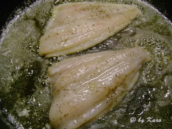 Rezept: Fisch: Zitroniges Schollenfilet an Petersilien- Zitronen Sauce Bild Nr. 7 Fisch: Zitroniges Schollenfilet an Petersilien- Zitronen Sauce - Rezept - Bild Nr. 7