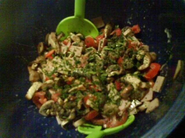 Champignonsalat - Rezept