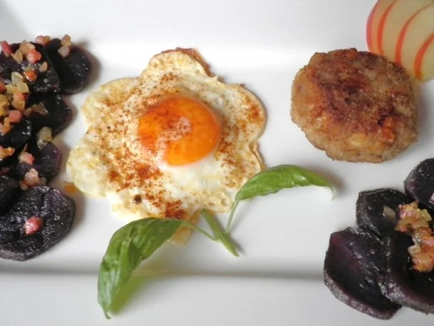 Apfel - Käse - Frikadellen ... - Rezept