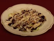 Birnen-Zucchini-Carpaccio auf Limetten-Balsamicospiegel (Ulrike Röseberg) - Rezept