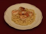 Riesengarnelen an Thymian-Parmesan-Spaghetti (Ulrike Röseberg) - Rezept