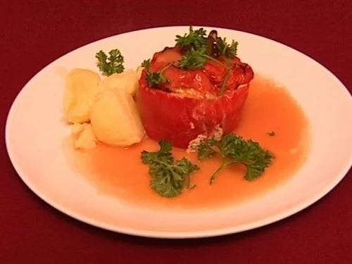 Rezept: Gefüllte Paprikaschoten mit Kartoffeln (Ania Niedeck) Gefüllte Paprikaschoten mit Kartoffeln (Ania Niedeck) - Rezept