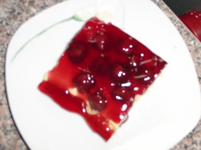 Kirsch-Schmand-Blech-Kuchen - Rezept