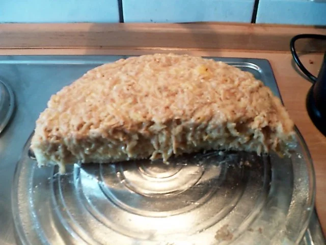 Gekochte Apfeltorte - Rezept