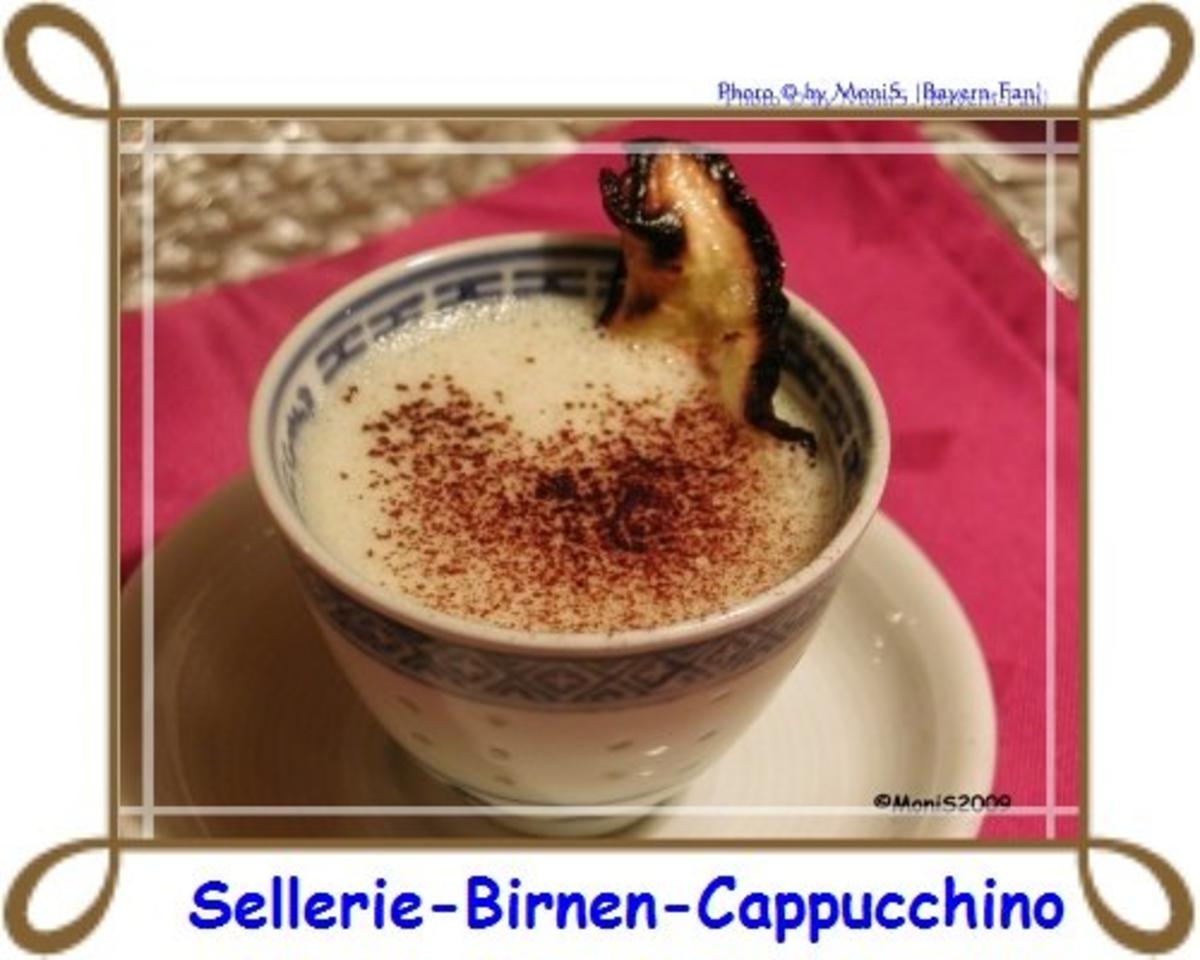 Sellerie - Birnen - Cappuccino - Rezept