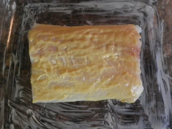 Rezept: Zugedeckter Fisch mit violetten Kartoffelpüree Bild Nr. 3 Zugedeckter Fisch mit violetten Kartoffelpüree - Rezept - Bild Nr. 3