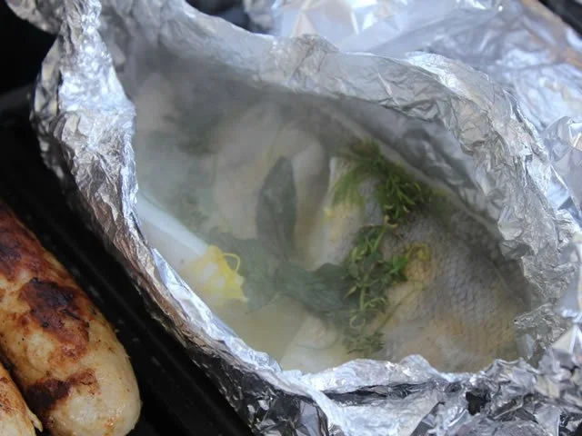 gegrillter Zander mit Kräuterbaguette - Rezept - Bild Nr. 4