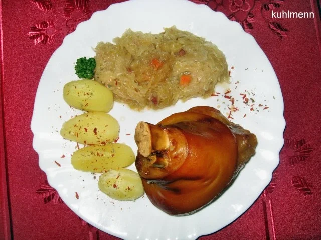 Spanferkel Kasseler-Haxe - Rezept