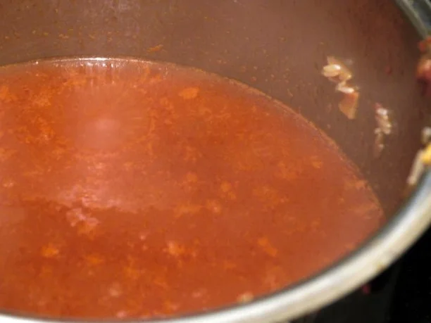 Mediterrane Hackfleischpfanne mit Tomatenreis - Rezept - Bild Nr. 6