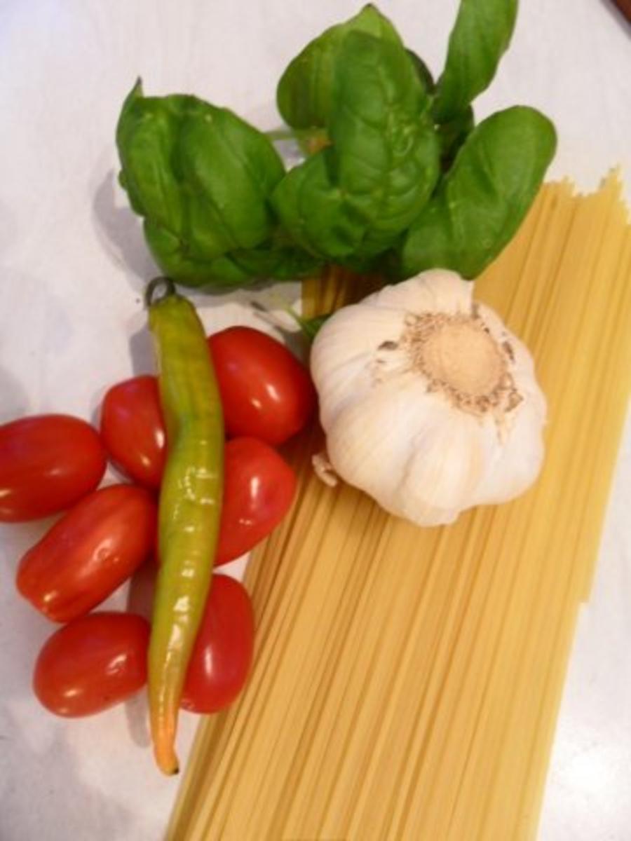 Spaghetti aglio e olio - Rezept