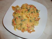 Nudeln mit Gemüseesauce - Rezept