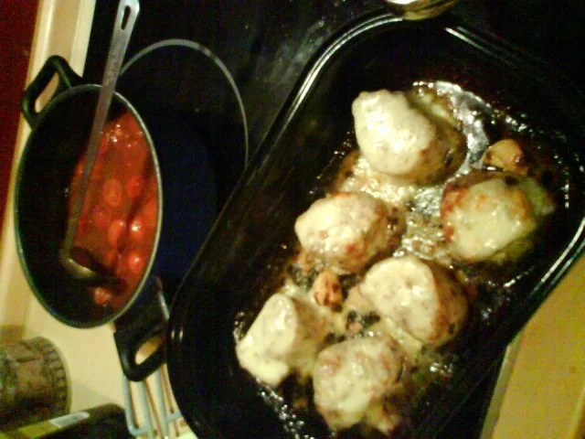 Rezept: Überbackene Medaillons mit fruchtiger Sauce Bild Nr. 7 Überbackene Medaillons mit fruchtiger Sauce - Rezept - Bild Nr. 7