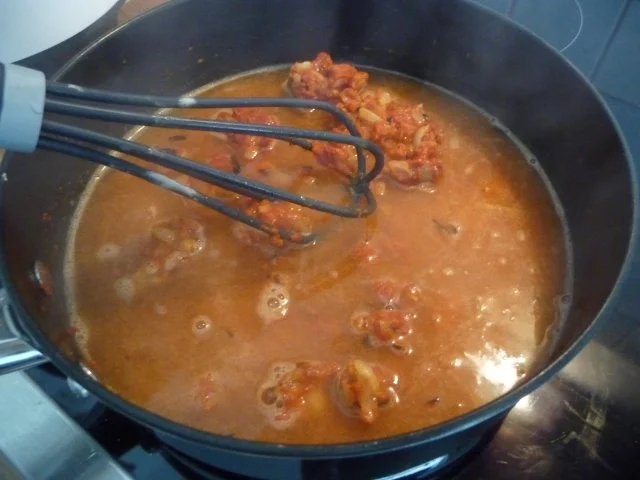 Rezept: Pasta : Tortillini mit Tomatensoße Bild Nr. 10 Pasta : Tortillini mit Tomatensoße - Rezept - Bild Nr. 10