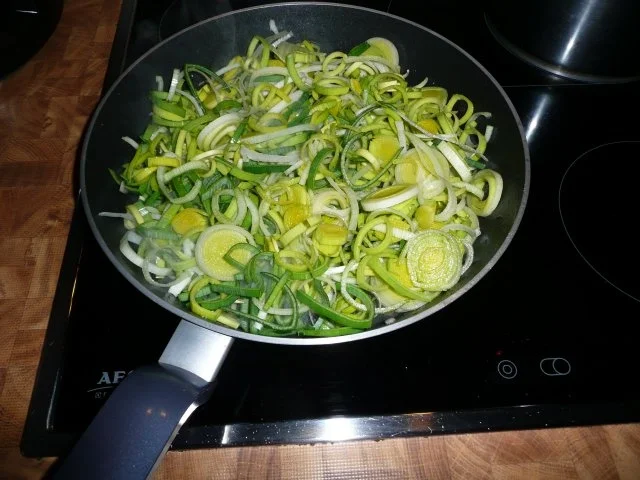 Nudel-Lauch-Gratin - Rezept - Bild Nr. 3