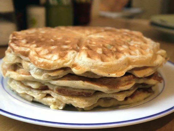 Apfel-Joghurt-Waffeln - Rezept - Bild Nr. 7