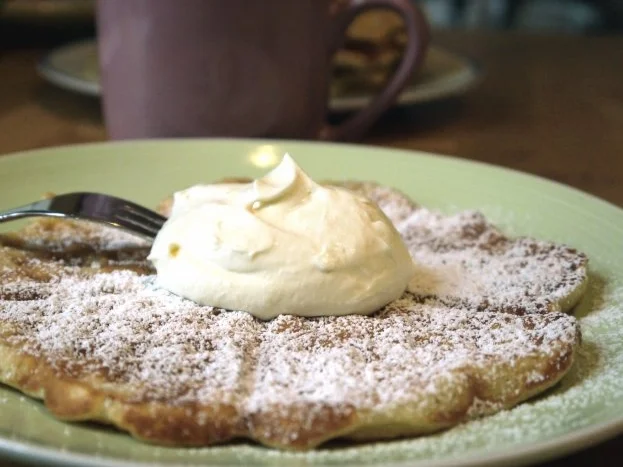 Apfel-Joghurt-Waffeln - Rezept
