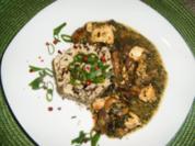 Hähnchen-Pilz-Pfanne - Rezept