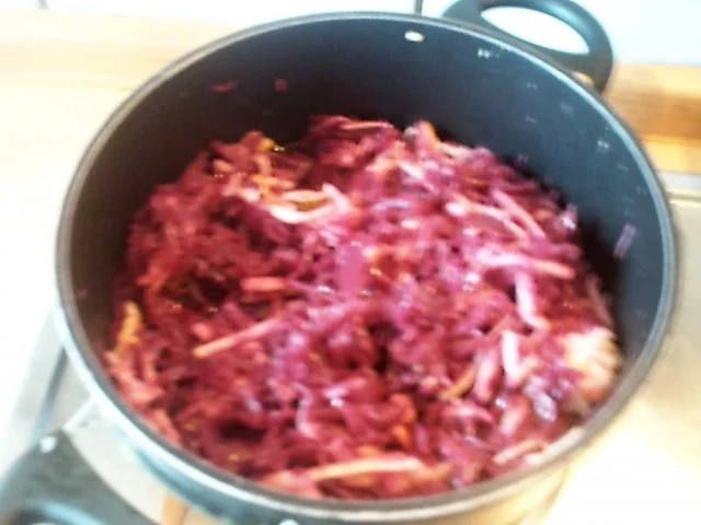 Sonntagsessen : Sauerbraten mit Apfelrotkohl - Rezept - Bild Nr. 5