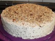 Rocher-Kuchen - Rezept